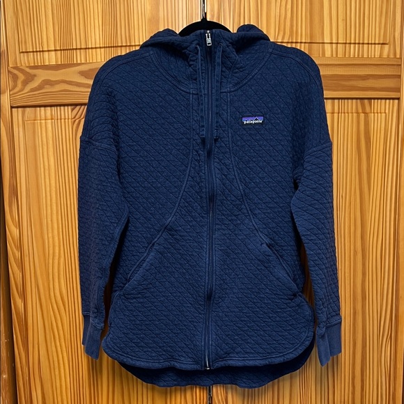 Patagonia Dark Blue Quilted Jacket - Picture 1 of 5